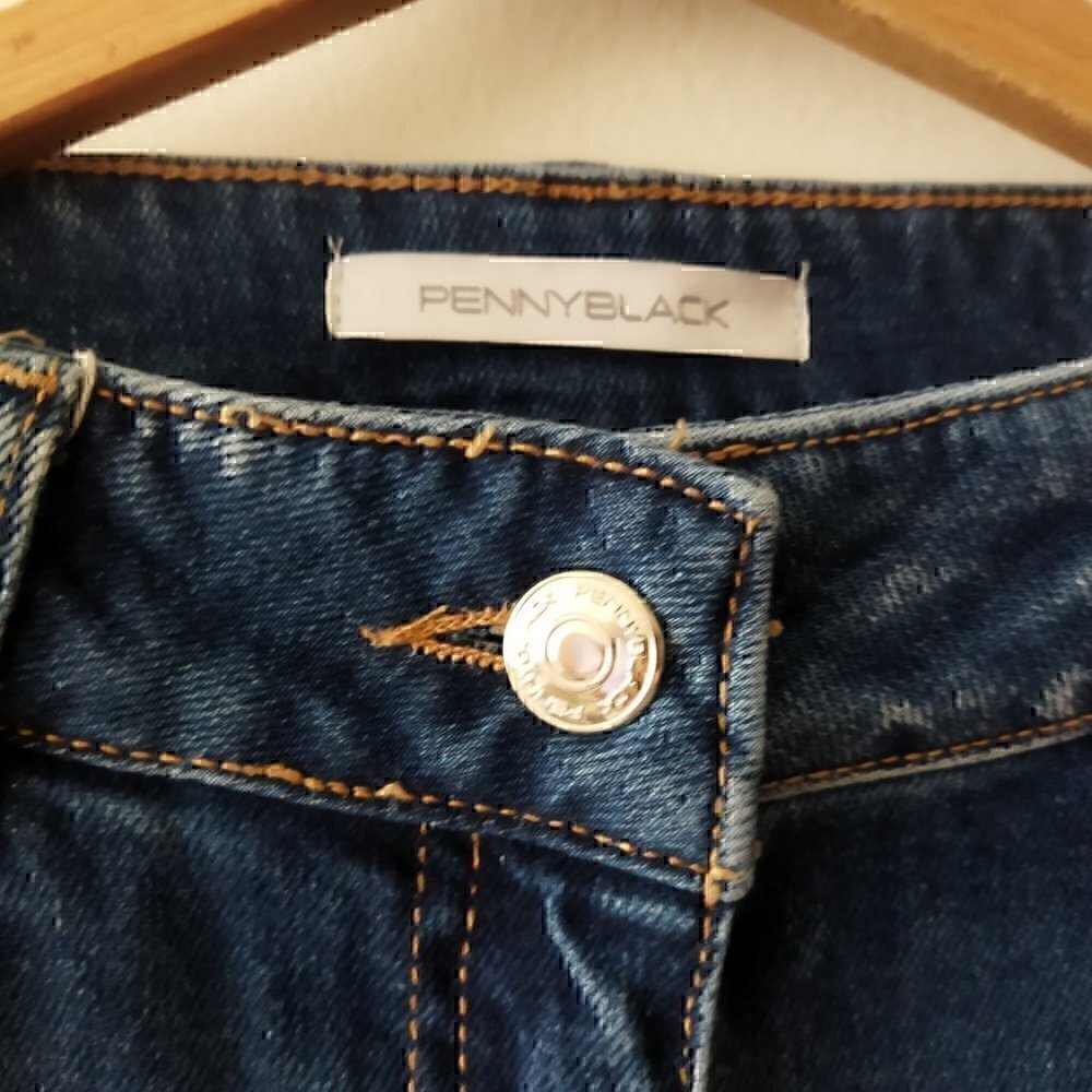 Pennyblack,  Bootcut Jeans -  Color Midnight Blue-Size 10 - Picture 7 of 8